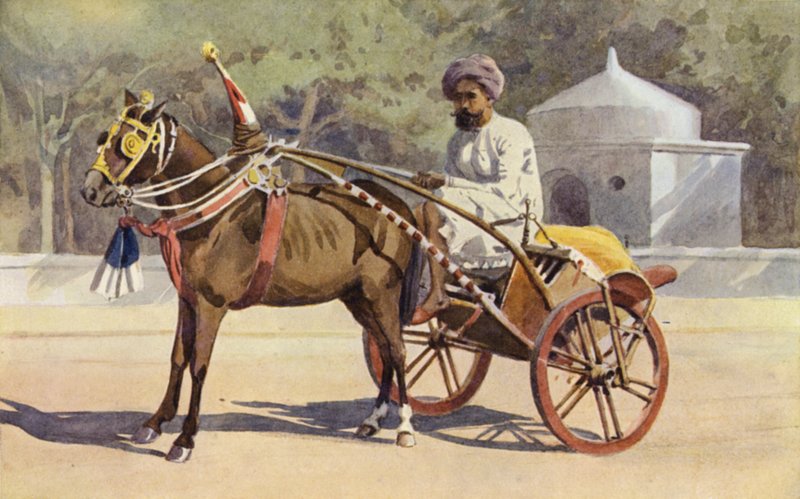 A Benares Ekka af Alexander Henry Hallam Murray