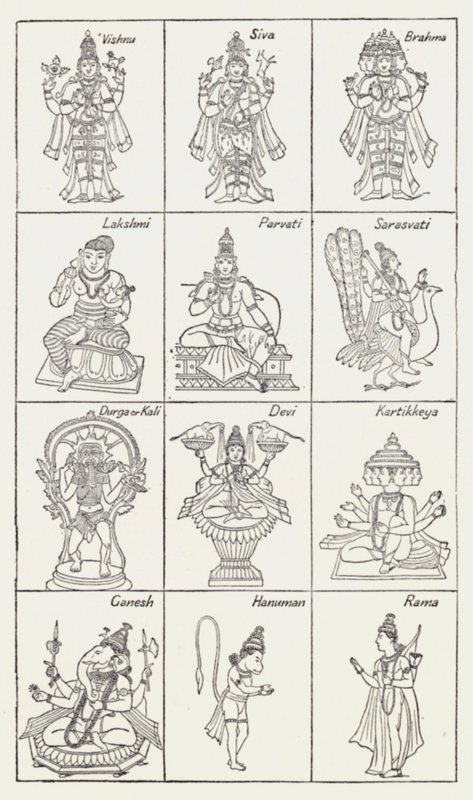 Det hinduistiske pantheon af Alexander Henry Hallam Murray