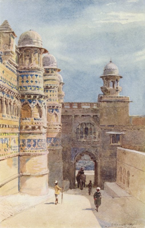 Man Sing-paladset, Gwalior af Alexander Henry Hallam Murray