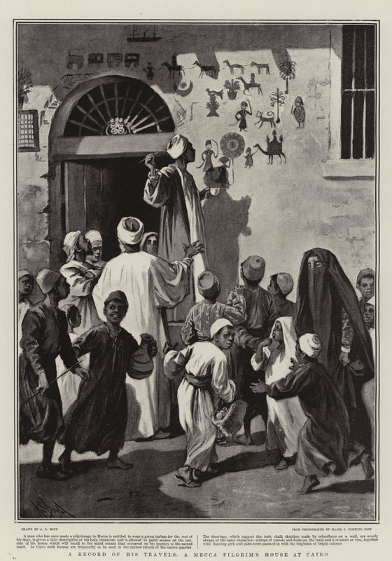 En Optegnelse over hans Rejser, et Mekka Pilgrimshus i Kairo af Alexander Stuart Boyd
