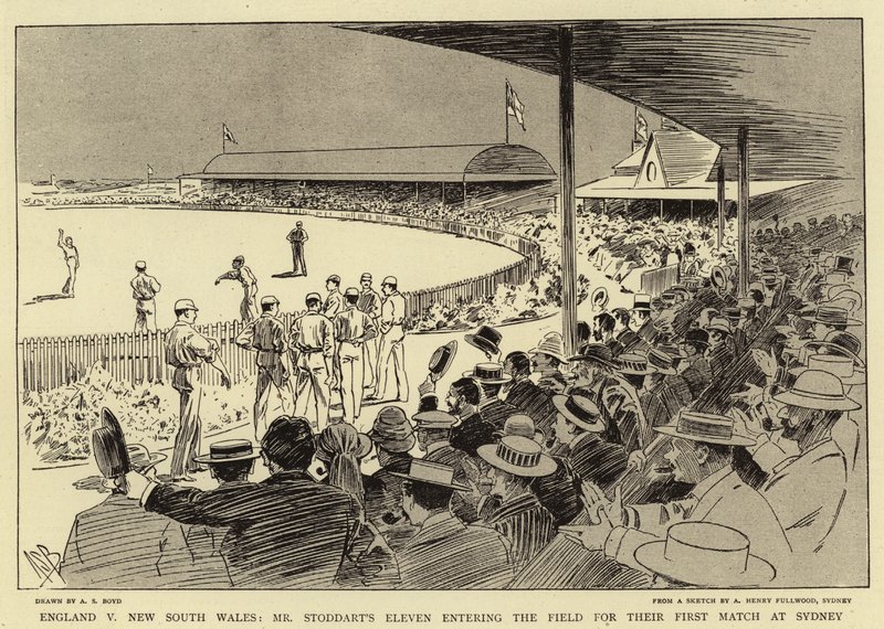 England mod New South Wales; Mr Stoddart