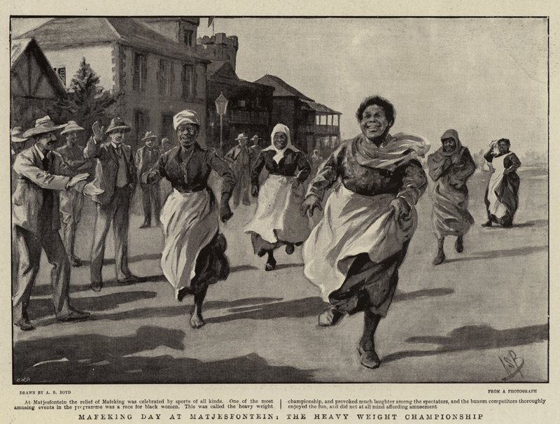 Mafeking Day på Matjiesfontein, Heavyweight Championship af Alexander Stuart Boyd
