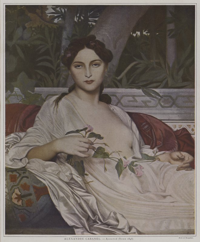 Albayde (Rom 1848) af after Alexandre Cabanel