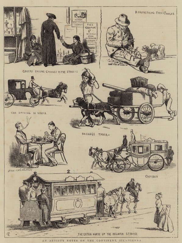 En kunstners noter om kontinentet, III, Wien af Alfred Chantrey Corbould