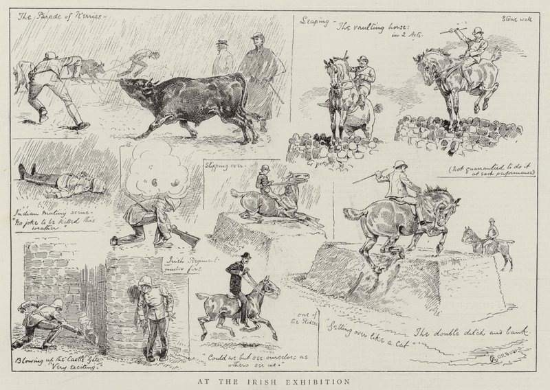 På den irske udstilling af Alfred Chantrey Corbould
