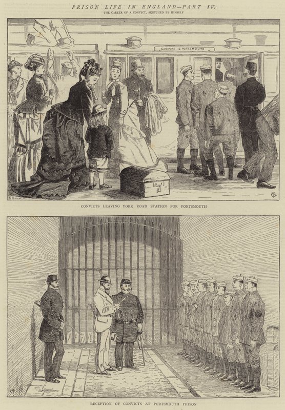 Fængselsliv i England, del IV af Alfred Chantrey Corbould