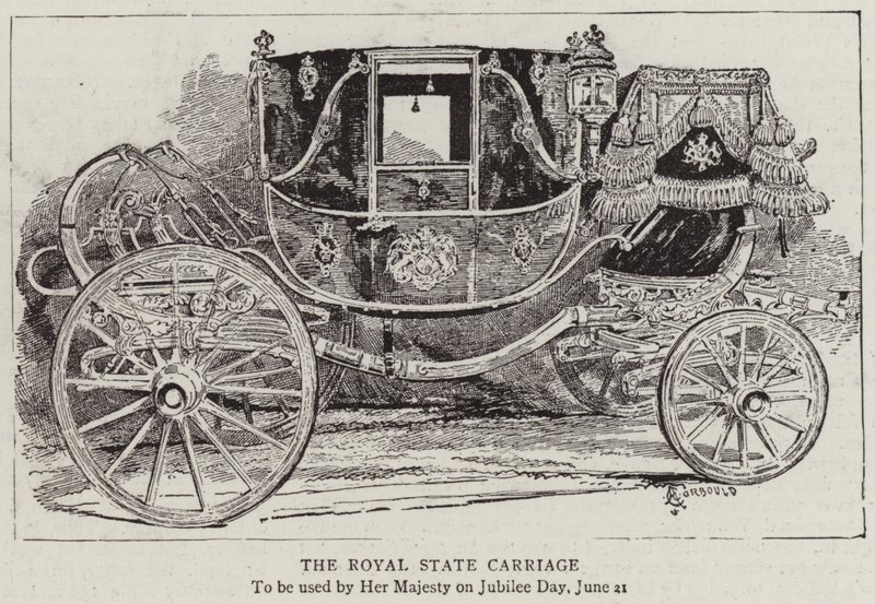 Den Kongelige Statsvogn af Alfred Chantrey Corbould