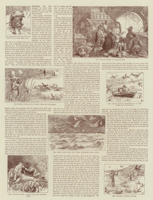 Historien om en skydeudflugt i Tyrkiet af Alfred Chantrey Corbould