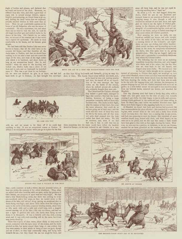 Historien om en skydeudflugt i Tyrkiet af Alfred Chantrey Corbould