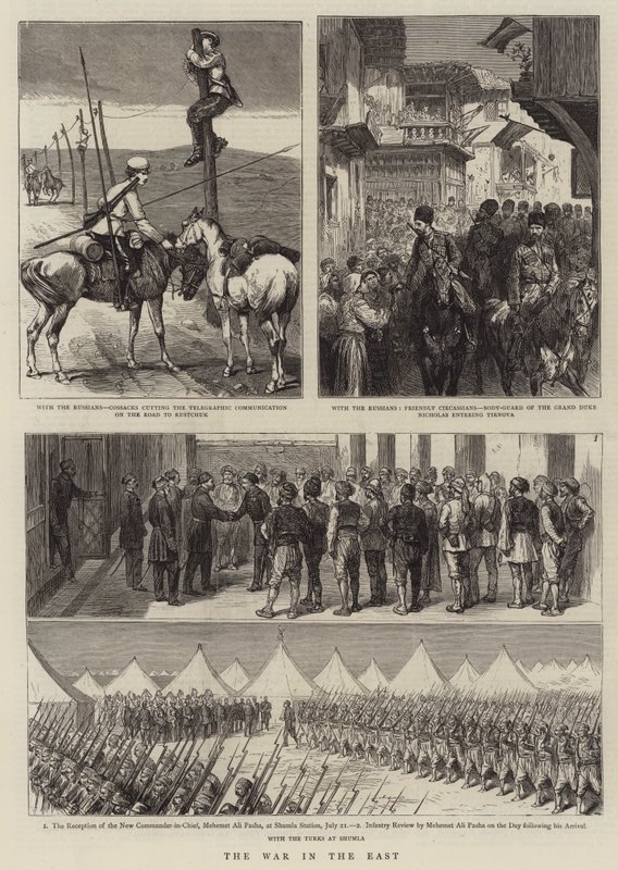 Krigen i øst af Alfred Chantrey Corbould
