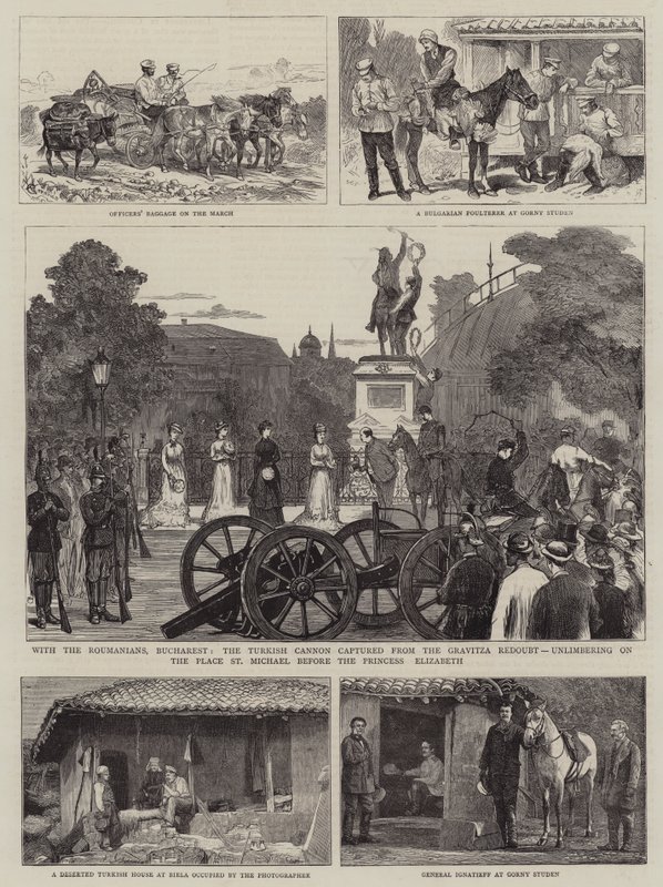 Med russerne og tyrkerne af Alfred Chantrey Corbould