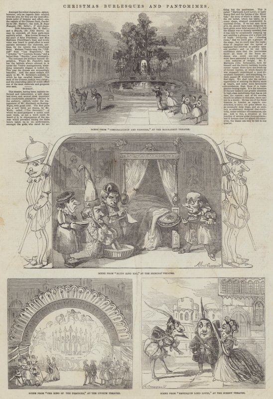 Juleburlesker og pantomimer af Alfred Crowquill