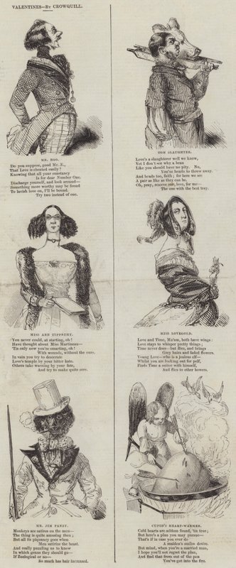 Valentinsdage af Alfred Crowquill