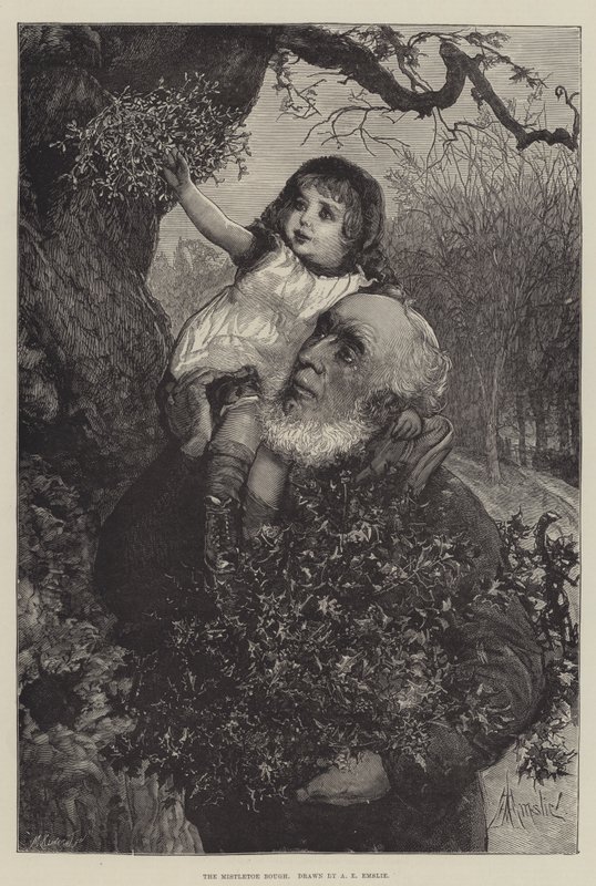 Misteltenen af Alfred Edward Emslie