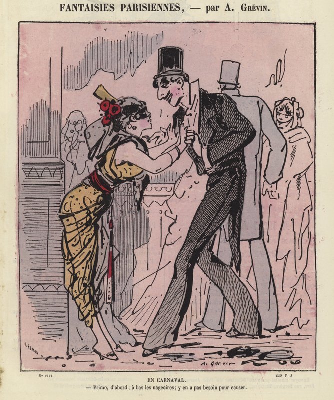 Parisiske fantasier af Alfred Grevin