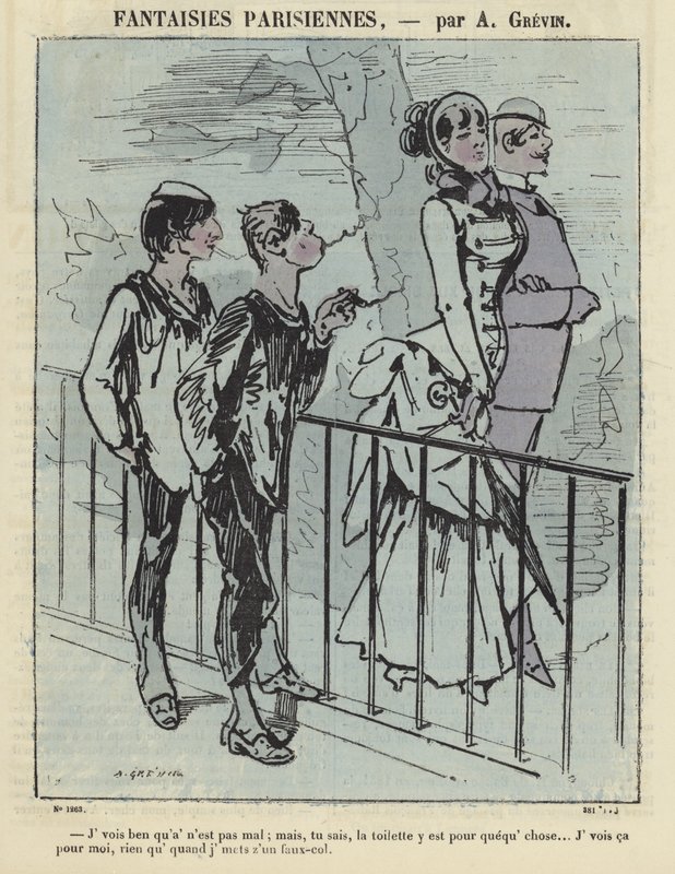 Parisiske fantasier af Alfred Grevin
