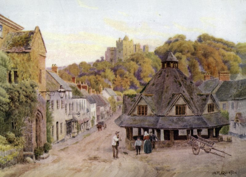 Dunster, Somerset af Alfred Robert Quinton
