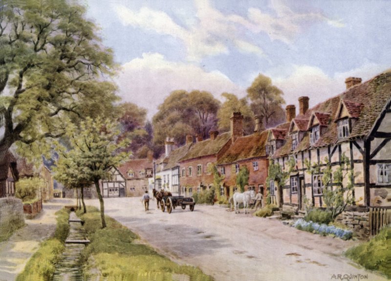Elmley Castle, Worcester af Alfred Robert Quinton