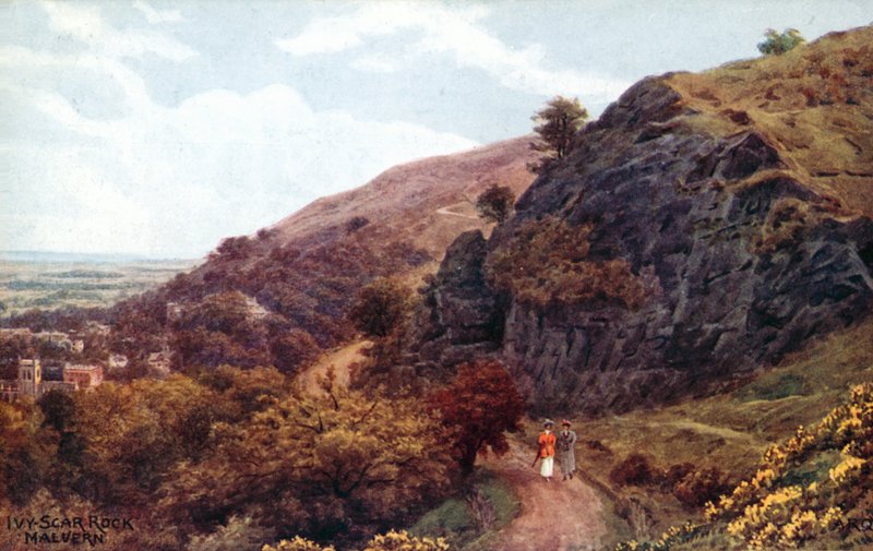 Ivy-Scar Rock, Malvern af Alfred Robert Quinton