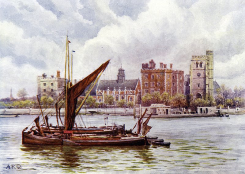 Lambeth Palace af Alfred Robert Quinton