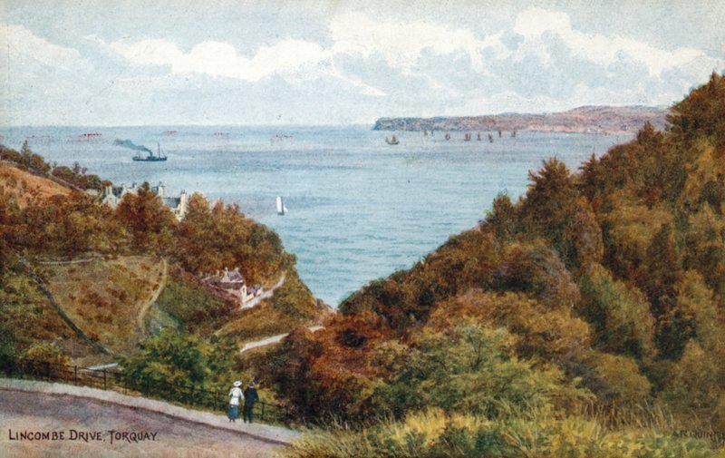 Lincombe Drive, Torquay af Alfred Robert Quinton