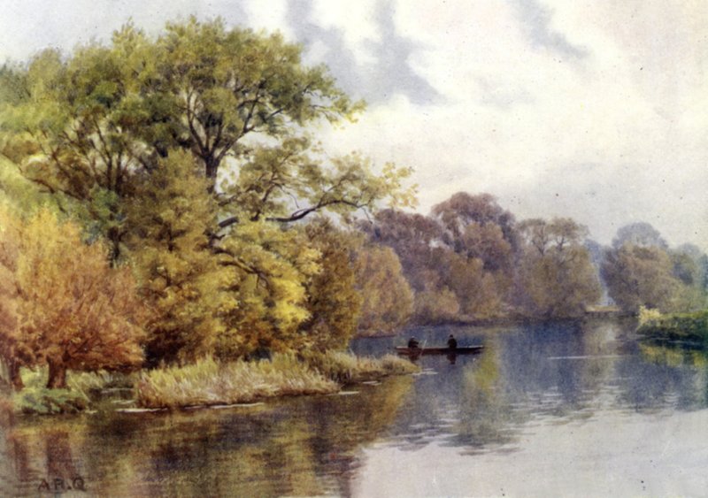 Mapledurham Woods af Alfred Robert Quinton