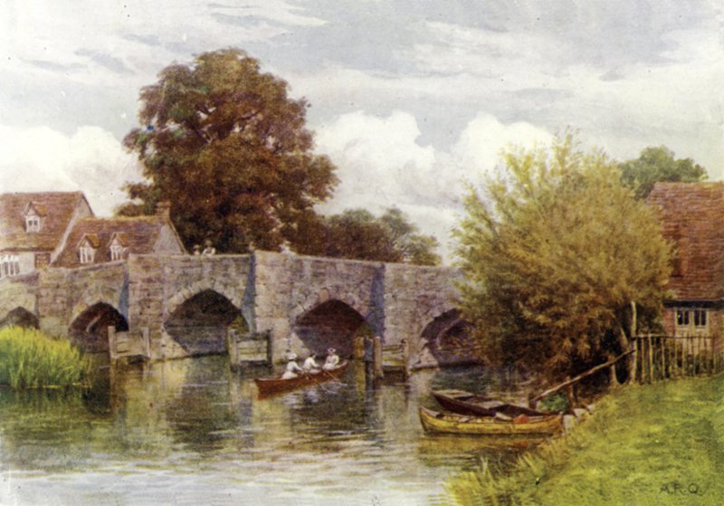 Newbridge af Alfred Robert Quinton