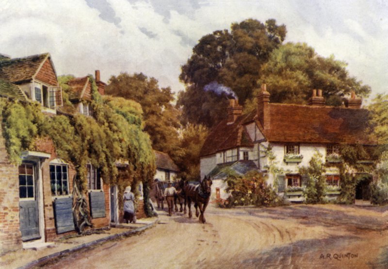 Sonning landsby af Alfred Robert Quinton