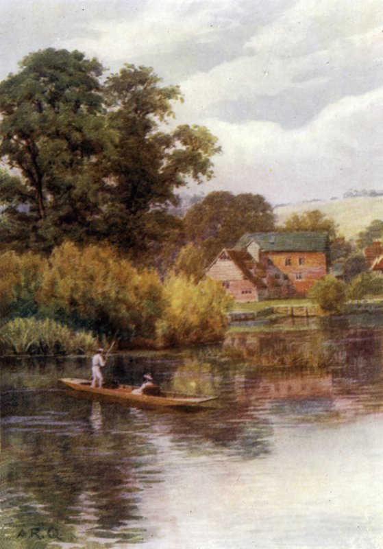 Streatley Mølle af Alfred Robert Quinton