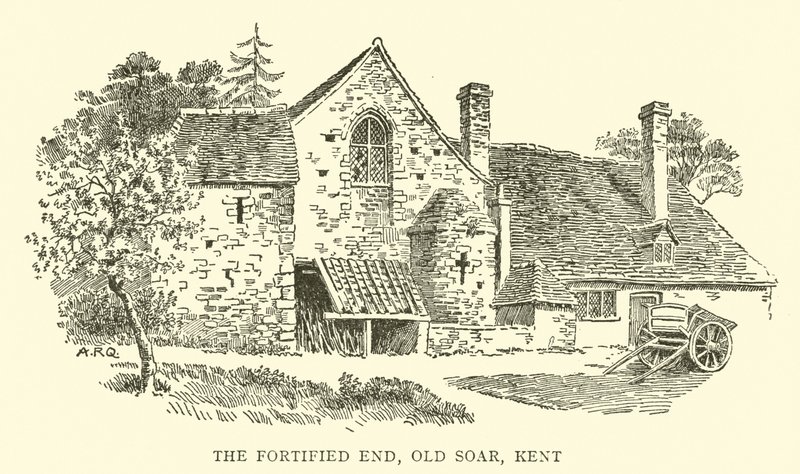 Den befæstede ende, Old Soar, Kent af Alfred Robert Quinton