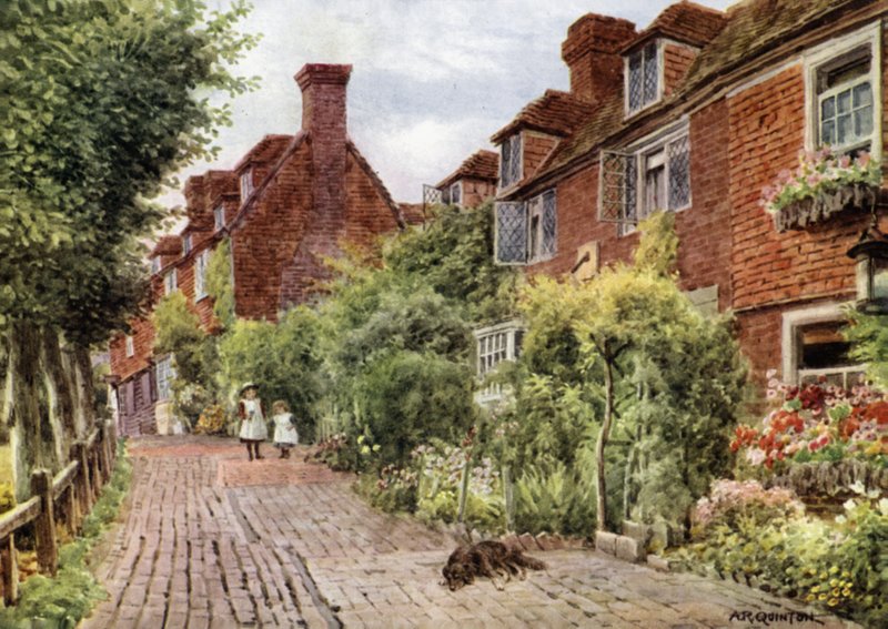 The Walks, Groombridge, Kent af Alfred Robert Quinton