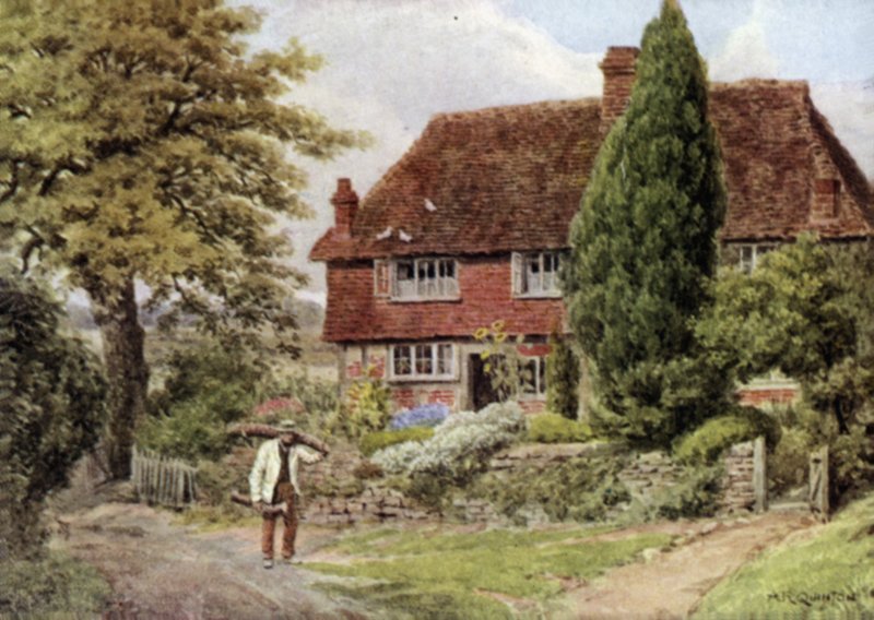 Tillington, nær Petworth, Sussex af Alfred Robert Quinton