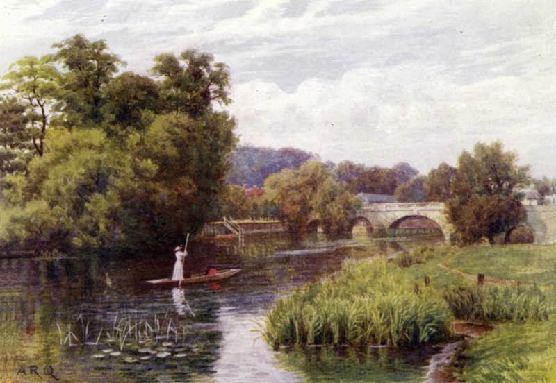 Wallingford Bridge af Alfred Robert Quinton
