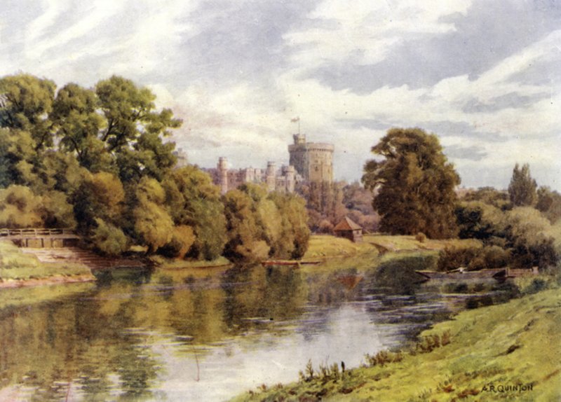 Windsor Castle af Alfred Robert Quinton