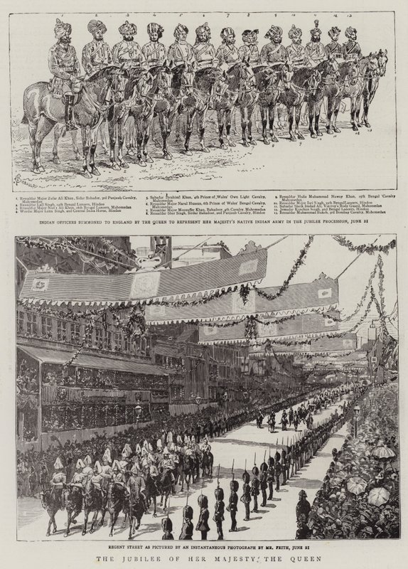 Hendes Majestæt Dronningens jubilæum af Alfred Chantrey Corbould