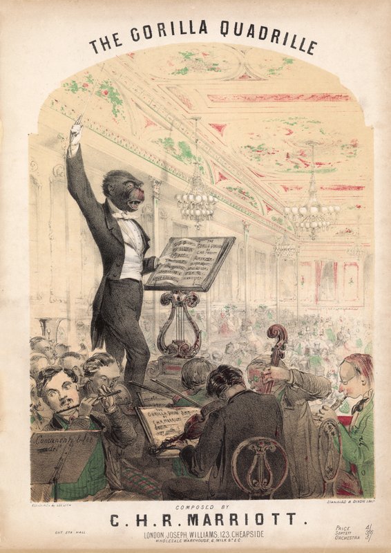 Gorilla Quadrille af Alfred Concanen