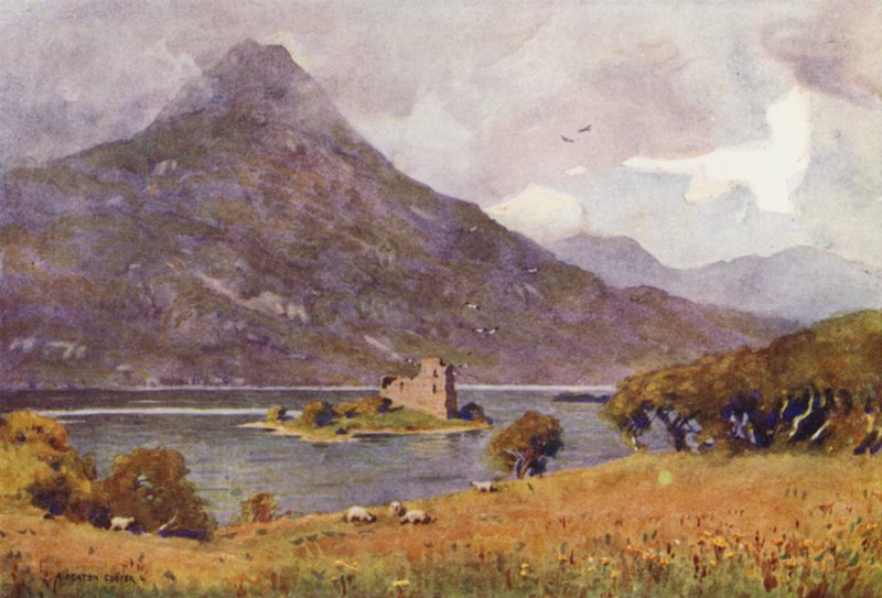 Ballynahinch Castle, Connemara af Alfred Heaton Cooper