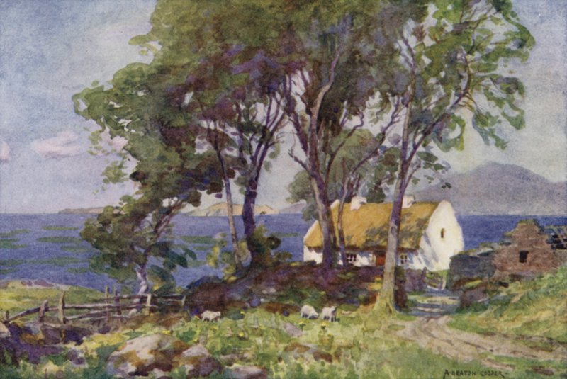 Sommerhus ved havet, Renvyle af Alfred Heaton Cooper