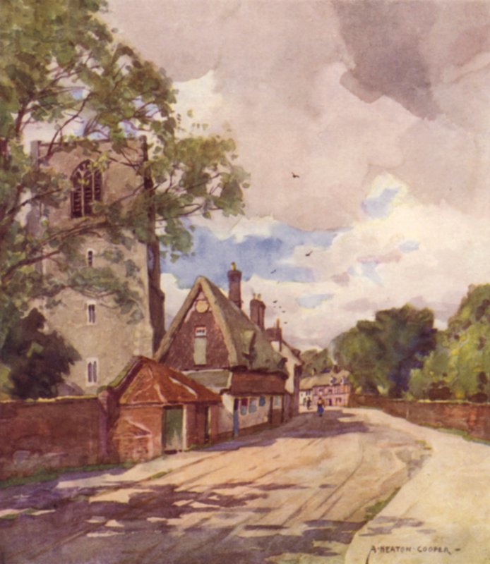East Dereham, Norfolk af Alfred Heaton Cooper
