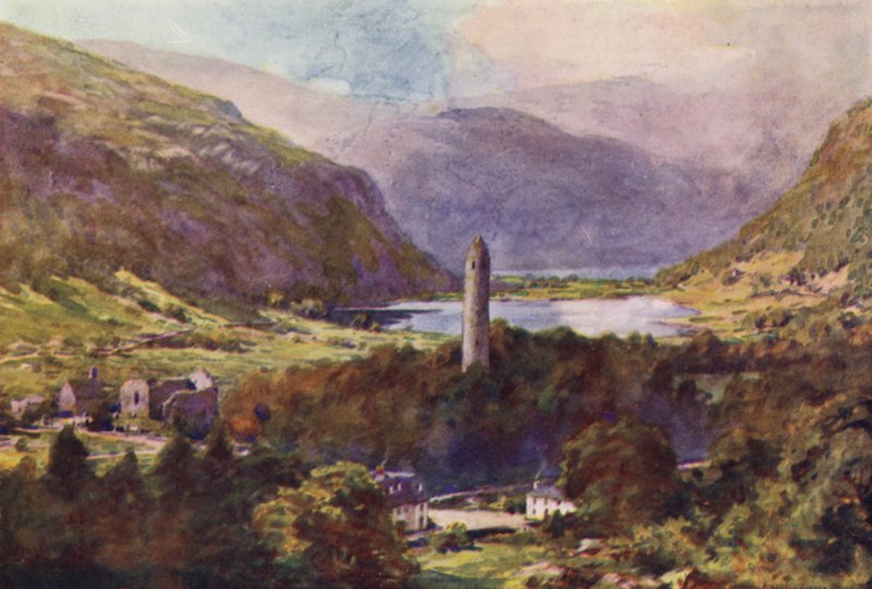 Glendalough af Alfred Heaton Cooper