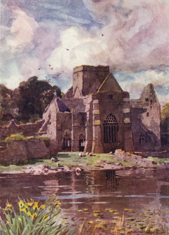 Holy Cross Abbey, Thurles, County Tipperary af Alfred Heaton Cooper