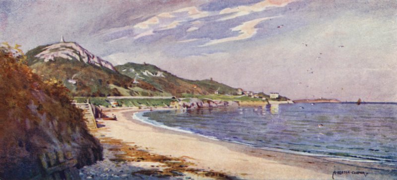 Killiney Hill og Bay af Alfred Heaton Cooper