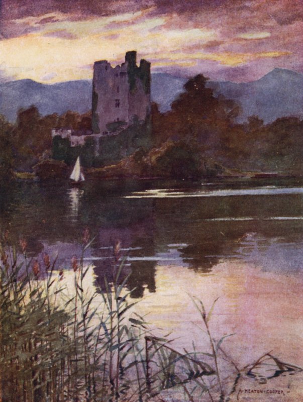 Ross Castle, Killarney af Alfred Heaton Cooper