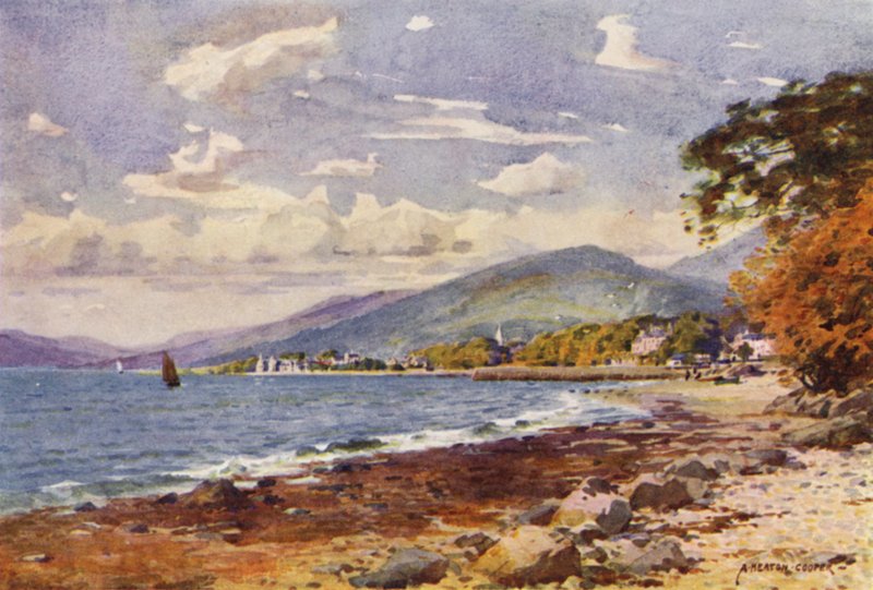 Rostrevor, County Down af Alfred Heaton Cooper