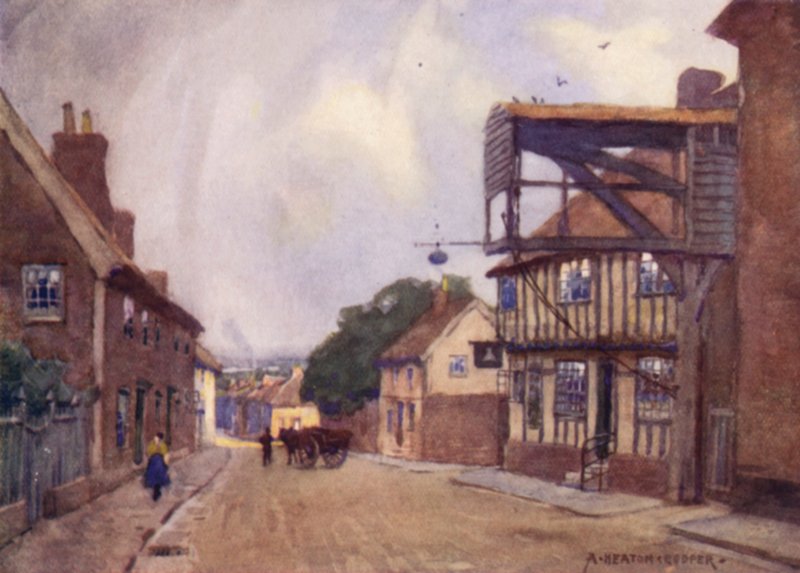 Woodbridge, Suffolk af Alfred Heaton Cooper