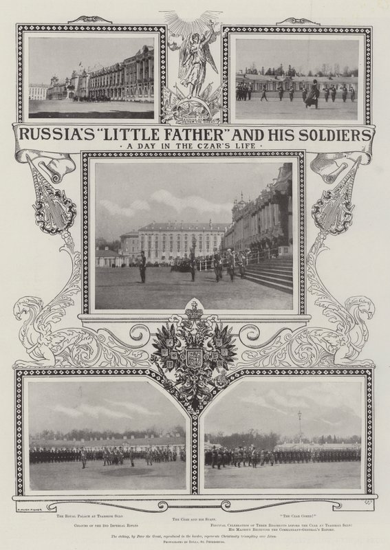 Ruslands lille far og hans soldater af Alfred Hugh Fisher