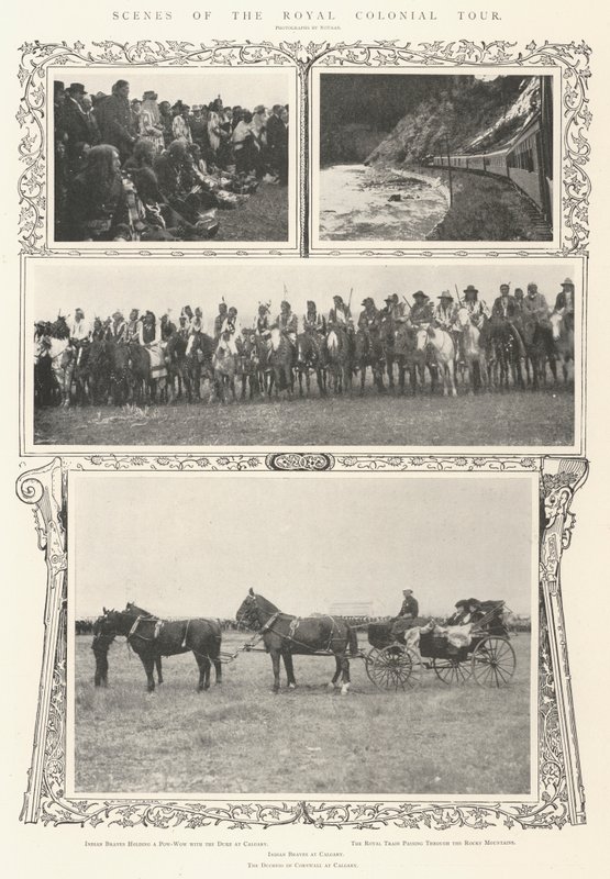 Scener fra Royal Colonial Tour af Alfred Hugh Fisher