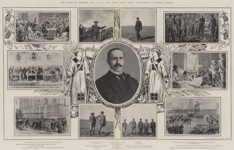 Freden i Pretoria den 31. maj 1902 og andre store fredsaftaler i britisk historie af Alfred Hugh Fisher