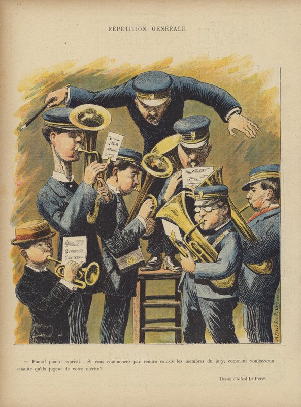 Illustration til Le Rire af Alfred Le Petit