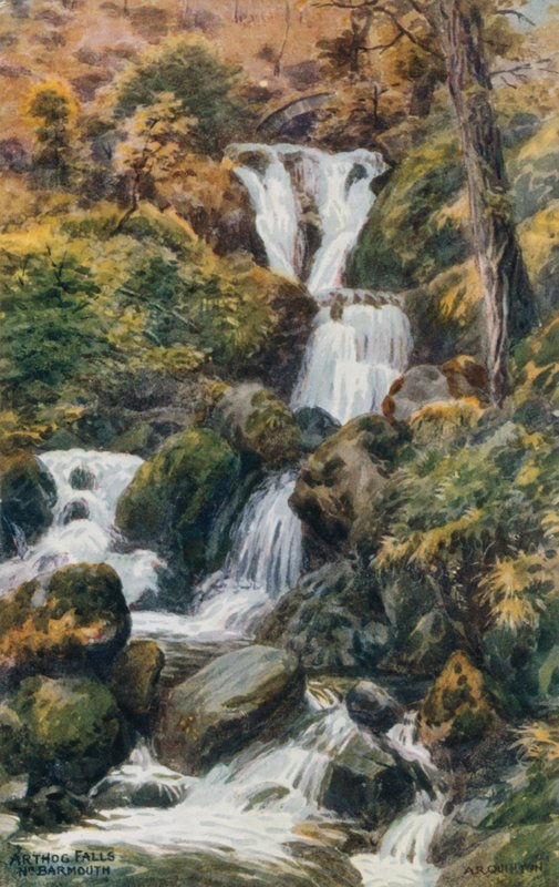 Arthog Falls, Nr. Barmouth af Alfred Robert Quinton